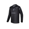 Maillot cross enfant Alpinestars 2025 Racer Graphite Noir Gris
