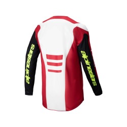 Maillot cross Alpinestars 2025 Fluid Haul - Rouge Noir