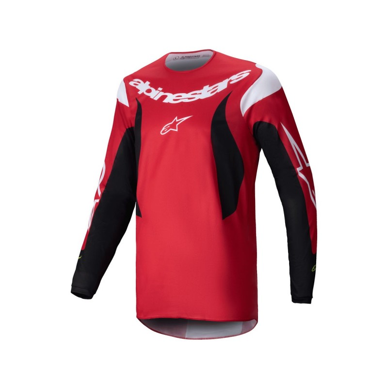 Maillot cross Alpinestars 2025 Fluid Haul - Rouge Noir Maillot cross Alpinestars 2025 Fluid Haul - Rouge Noir