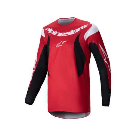 Maillot cross Alpinestars 2025 Fluid Haul - Rouge Noir